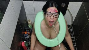 God damn! I'_m such a dumb ass human toilet fuck whore. LOOK AT ME!