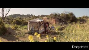 Deeper. Hippy Kelsi Monroe Shows Businessman the Wild Life