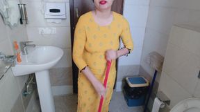 Indian Kamwali Sex with Boy for Stealing Money From Purse Hindi Audio