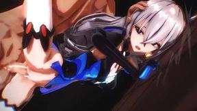 [MMD R-18] Honkai Impact - Bronya Zaychik creampie fuck by dirty old man 3d hentai nsfw ntr fap hero