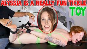 ALYSSIA IS A REALLY FUN TICKLE TOY - HD WMV