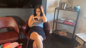 Devyn AirBnB Upskirt