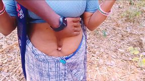 Indian Outdoor Sex. Desi Beautiful Bhabi Fucking Husbend's Small Stepbrother Big Dick in Forest. Teludu Dirty Talks.