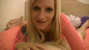Randi Tango Mature Blonde Auditions Gives Blowjob & Swallows Cum