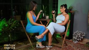 Squirt and lesbian sex between horny Colombians - Mariana Martix &amp; Daniela Andrea