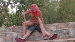 fucking in a cactus park