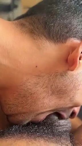 Noah's Milking My Cock