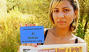 Andrea & Patrick in Gipsy teen 18+ At Her First Porn Casting - Porncz