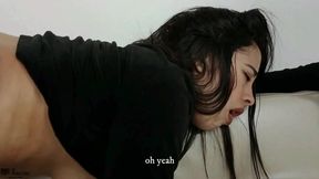 stepmom do you have a lover?? What will you give me for my silence - Porn in English