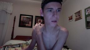 American Twink Model Chase Plays with His Dick