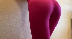 Anngrinch in Tight Leggings Showcasing Her Perfect Ass and Fit Body