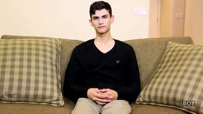 Teen Justine Cross Strokes His Cock Long And Hard