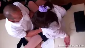 Massage session with a nice teen babe 7