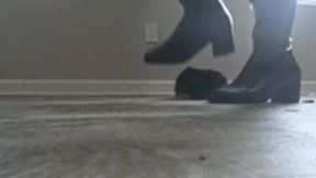 boot domination - Leather Boots vs Your Precious Teddy Bear, femdom, trampling, mind fuck 4k smaller