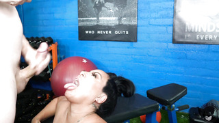 Big Arse Latina Banging Hefty Meatpipe Stud at The Gym