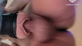 gazzadomm hard fucking my fleshlight dirty talking daddy