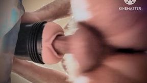 gazzadomm hard fucking my fleshlight dirty talking daddy