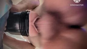 gazzadomm hard fucking my fleshlight dirty talking daddy