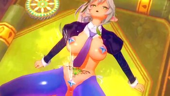 Wet Waifus Impregnated in Genshin Impact Hardcore Hentai Fantasy