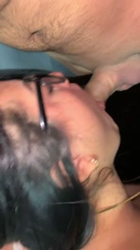 MY GIRLFRIEND'S FRIEND SUCKS ME OFF IN 4🍼🤭