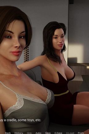 Away From Home 34 - Liam Eats Eva's Pussy in the Kitchen During Breakfast Call