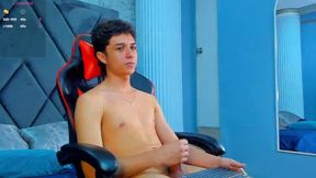 Feeling so hot & I want to jerk my cock(jerk)Join me & help me get hard like a stone(fire) - Part 4