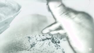 Night vision cummy cock