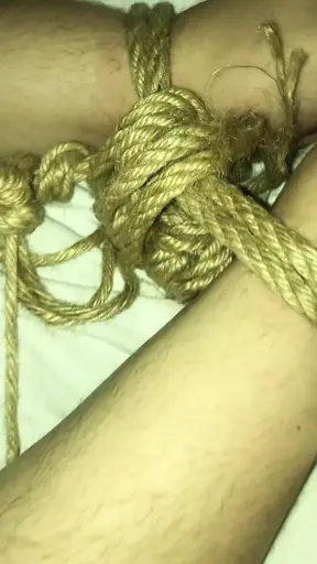 Locked and tied up sissy training