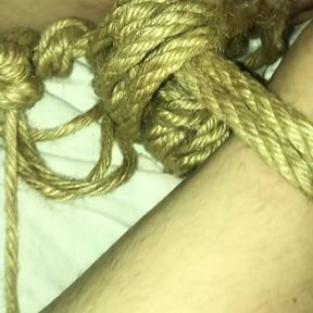 Locked and tied up sissy training