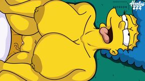 The Simpsons Homer and Marge Cartoon Porn Video