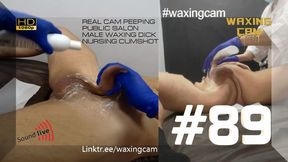 NURSE WAXING DICK OF MALE #89