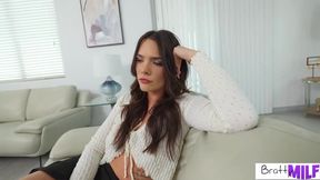 Ivy Ireland's kinky stepmom fantasy: getting fucked in multiple positions by her stepson's big cock