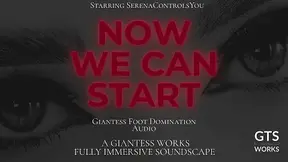 Giantess Domination Foot Worship in Immersive ASMR