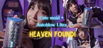 Tyler Waifu milks her man with Autoblow