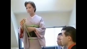 Horny Japanese housewives masturbate #(5)