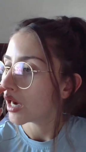 Emotional moment from &quot;SHANAXNOW NOSE FETISH EATING BOOGERS PRESS NOSTRILS MOANING&quot;