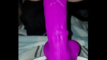 720P 1500K 94922851 RIDING MY HUGE PURPLE DILDO TEASE PART 1