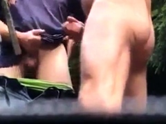 Three Wankers in the Wood