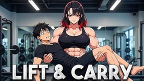 Lift & Carry Humiliation - Rika Treats You Like A Rag Doll