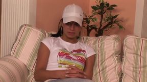 Threesome fun with hot babe