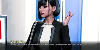 Busty black-haired lawyer in 30s loses love but still ready for huge cumshot