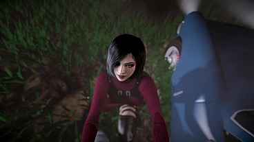 Ada Wong Post Apocalypses Dick Shortage in POV - Resident Evil Porn Parody