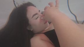 underwater - bubbles - breathholding