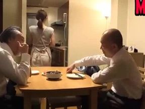 Japanese wife cheating with husband friend