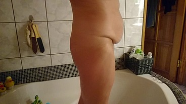 Waschen in der Badewanne