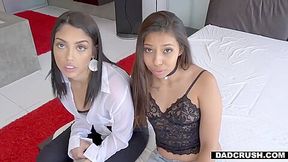 Latina Teens 18+ Get To Suck Their Stepdaddys Cock