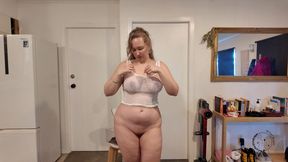 Sheer Clothes Try-On