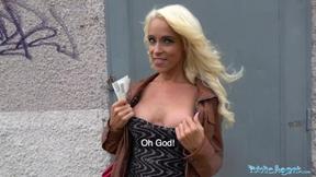 ”Big Boobed MILF Ravaged Hard Outdoors”