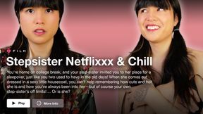 Your Trans Stepsister Invited You Over for Movie Night... And You Won&#039;t Believe What Happens Next!