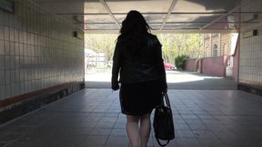 Fat German Slut Loves Pissing in Public